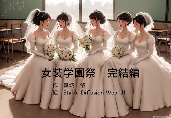 フルページ画像 | 女装学園祭 完結編（全三部 その三） by 真城のソフトハウス