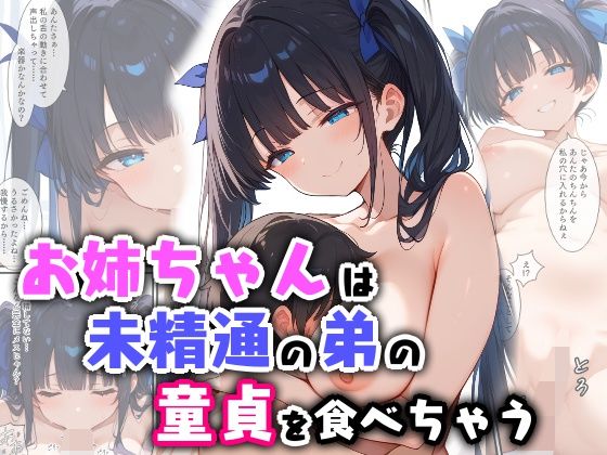 フルページ画像 | お姉ちゃんは未精通の弟の童貞を食べちゃう by エロ漫画専門店・南国ピンク