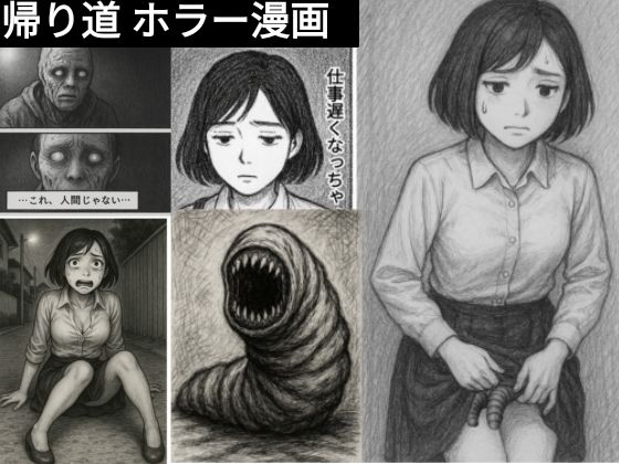フルページ画像 | 帰り道エロホラー by dia202503
